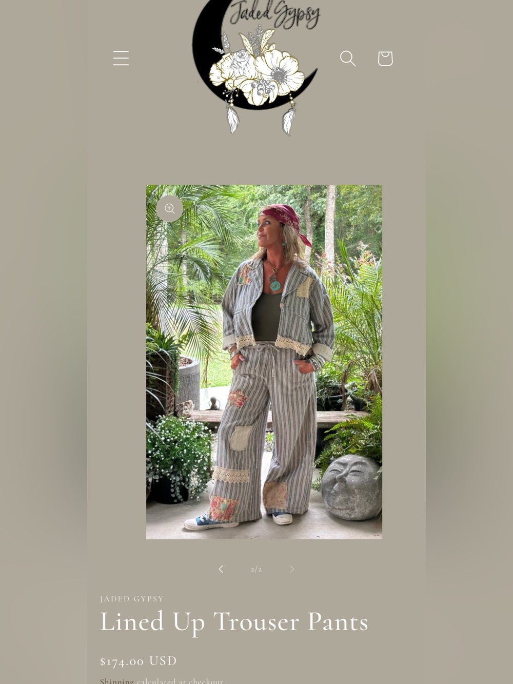 Jaded Gypsy Trouser Pants